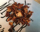Une image de l'étape 6 de Poireaux farcis au jambon cru, tomates, paneer et grana padano.