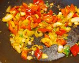 A picture of step 4 of Chinese cabbage stirfry.