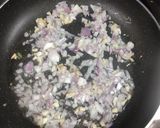 A picture of step 1 of Mexican Rice.