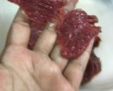 A picture of step 2 of Beef 🥩 chilli.
