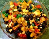 A picture of step 1 of Christmas Fruit Cake Muffins, Eggless.