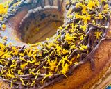 Foto del paso 8 de la receta: BUDÍN MARMOLADO DE 🍊NARANJA🍊 Y 🍫CHOCOLATE🍫 🤩🍊❤️&❤️🍫😋