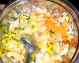 A picture of step 1 of Mixed Veggies Cheese Cutlet Sandwich.
