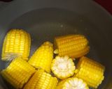 Foto langkah ke 1 dari resep 100. Kukusan Singkong, Jagung, Kacang dan Ubi.