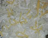 Foto del paso 2 de la receta Gratinado de coliflor y espinacas con queso y beicon