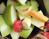 Une image de l'étape 2 de Jus pomme verte betterave piment habanero.