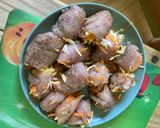 Reszelt sajttal és sárgarépával töltött csirkemellfilé, tejfölös szószban, tésztával 🧄🥕🧀🌶🍅🍗😋 recept fázis 1 fotója