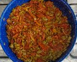Foto del paso 6 de la receta: Nopalitos con carne colorada