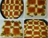 صورة لخطوة 8 من وصفة بسبوسة الكاروهات طعم وشكل رائع 😋😋😋