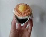 A picture of step 23 of Moist Chocolate Cupcake Topped with Brazo de Mercedes.