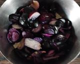 A picture of step 1 of Jamun Punch.