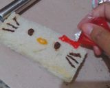 Foto langkah ke 9 dari resep Bekal Bento Sandwich 3in1.