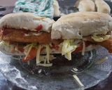 Foto del paso 4 de la receta: Súper sándwich de mila de pollo