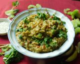 A picture of step 6 of Risotto-Indo Italian Style.