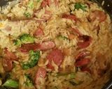 A picture of step 7 of Cheesy Sausage & Broccoli Orzo.