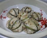 Hình bước làm 3 của món Cà tím nhồi Đậu hũ sốt nước tương