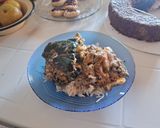 Foto del paso 16 de la receta: Lasaña de zapallitos rellena con atún y carne, espinaca 🥬🥩