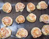 Pizzás csiga 🍕 recept fázis 4 fotója