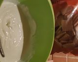Tejfölös-kekszes süti recept fázis 2 fotója