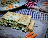 Foto langkah ke 8 dari resep Martabak Telur | Isi Daging Ayam.