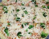 Foto del paso 3 de la receta: Pastel de papa con atún brócoli y queso mozzarella, en la sartén