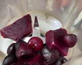 Une image de l'étape 4 de 🍒Milkshake cerises 🍒betterave🫚.