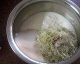 A picture of step 1 of Instant bottle gourd Handavo.