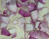 A picture of step 2 of Chicken Boneless And Bhindi (Lady Finger).