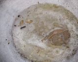 A picture of step 7 of Rajasthani gatta pulav.