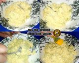 A picture of step 2 of Rice Fara or steamed Rice savoury gujiya.