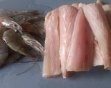 Foto del paso 1 de la receta: Encocado de pescado y camarón