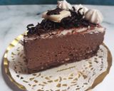 Foto langkah ke 5 dari resep Unbaked ChocoCheese Cake.