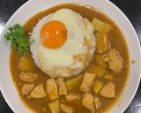 Hình bước làm 4 của món Cơm Cà Ri Nhật
