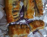 Foto langkah ke 5 dari resep Blueberry Puff Pastry Airfryer.