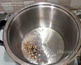 A picture of step 1 of Broken wheat upma.