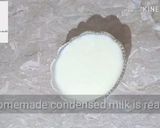 A picture of step 3 of Homemade condensed milk.