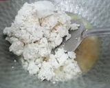A picture of step 3 of Badam halva / sheera.
