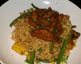 A picture of step 7 of Sweet n Sour Pork with Fried Noodles.