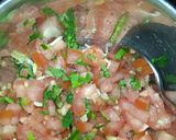 A picture of step 2 of Tomato Salsa.