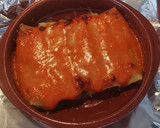 Foto del paso 7 de la receta: Canelones de Bacalao con crema de Piquillos
