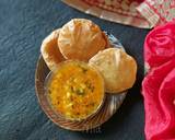 Gujrati Style Alu Saag with Masala Poori recipe step 13 photo
