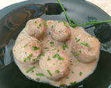 Foto del paso 14 de la receta: Albóndigas de ternera en salsa de champiñón y queso (receta ligera) 👏