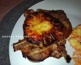 Foto del paso 3 de la receta: Chuleta de cerdo con piña asada y salsa de ostión