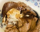 A picture of step 5 of Drooling chocolate custard dessert.