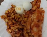 Foto del paso 6 de la receta: Pescado con patatas y huevo