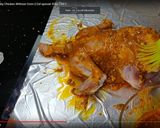 A picture of step 5 of Stuffed Whole Chicken without Oven.