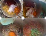 A picture of step 3 of Sprout Mung Masala.