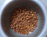 A picture of step 1 of Soybean Black Chickpeas Ghugni Chat.
