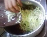 A picture of step 6 of Cheesy chicken fajita spaghetti.