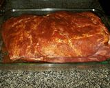 A picture of step 1 of Smoked pork shoulder .